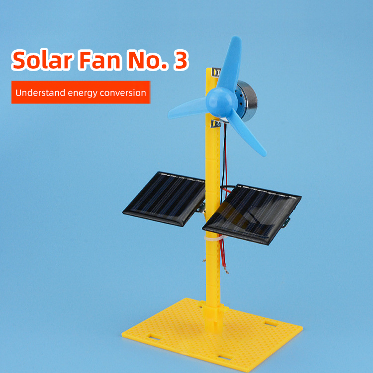 DIY Solar Electric Fan Model A - Science Project Diy 评论和价格